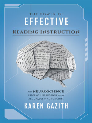 cover image of The Power of Effective Reading Instruction